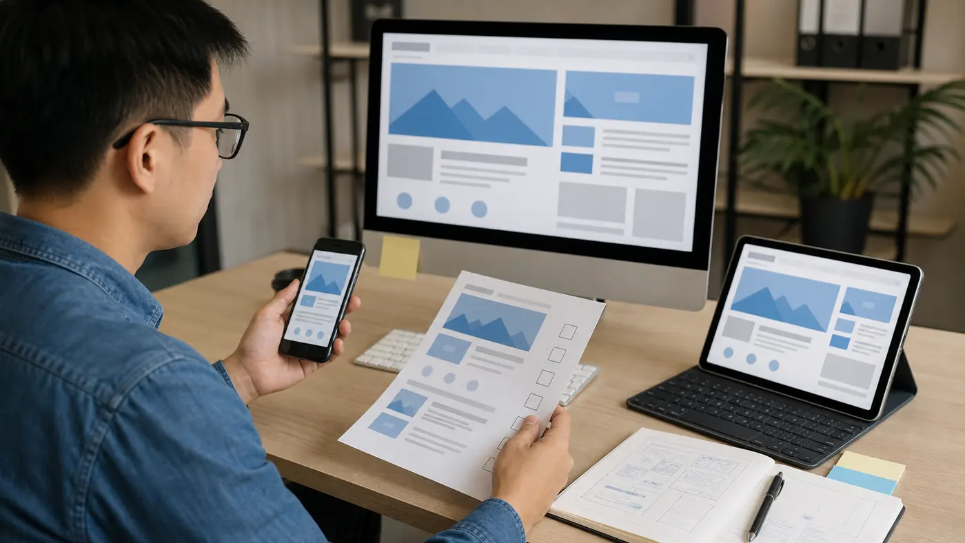 Checklist nghiệm thu website trước phát hành