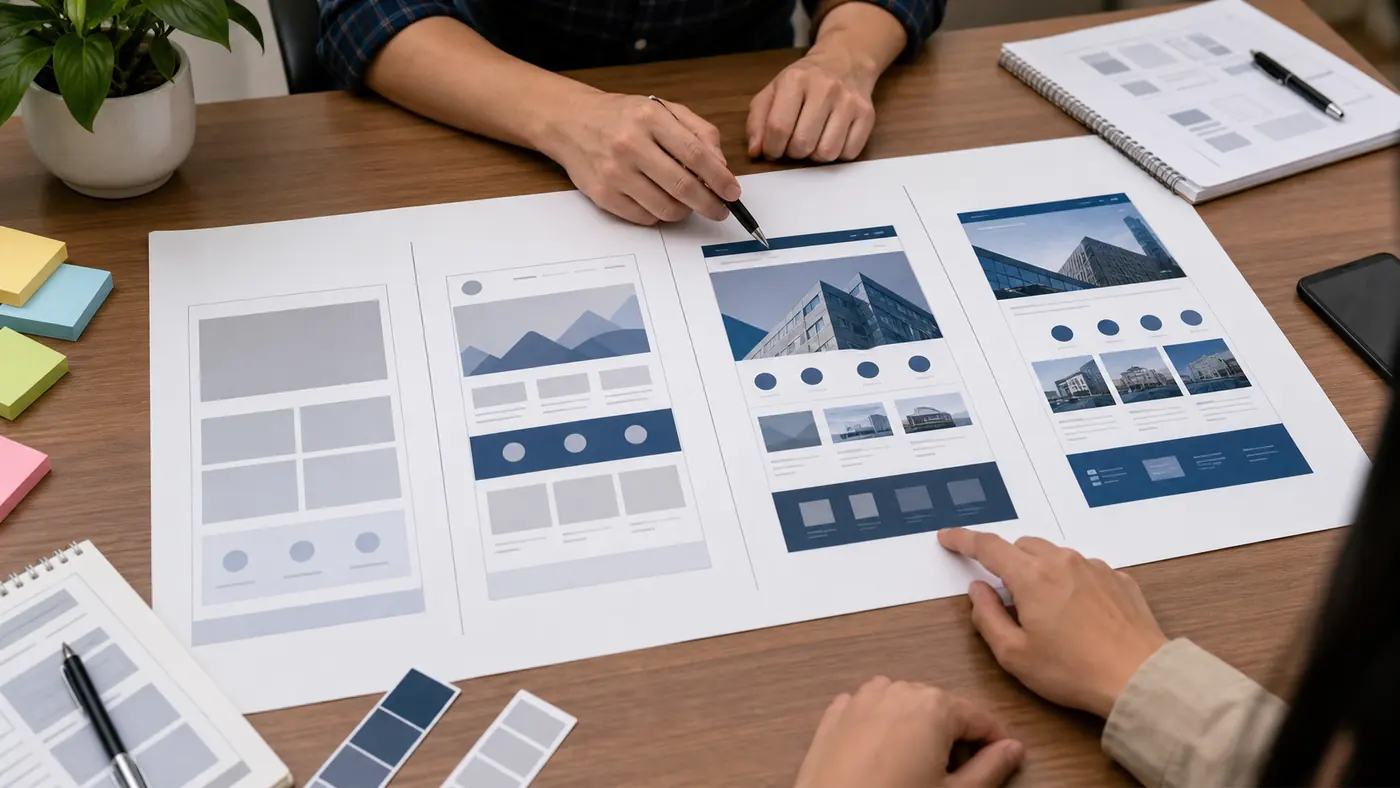 Bốn mức đầu tư website công ty