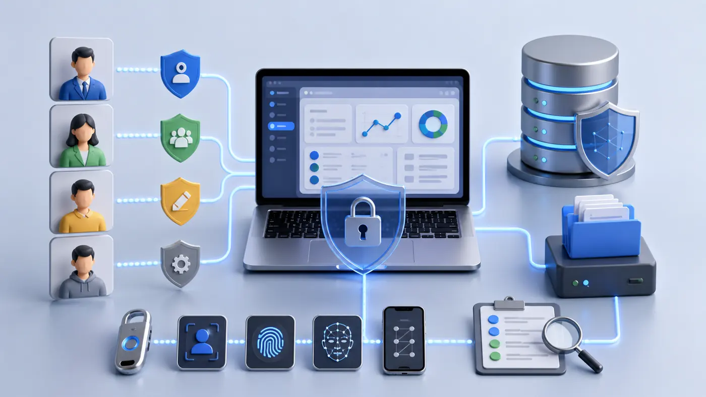 Bảo mật và phân quyền cho phần mềm web