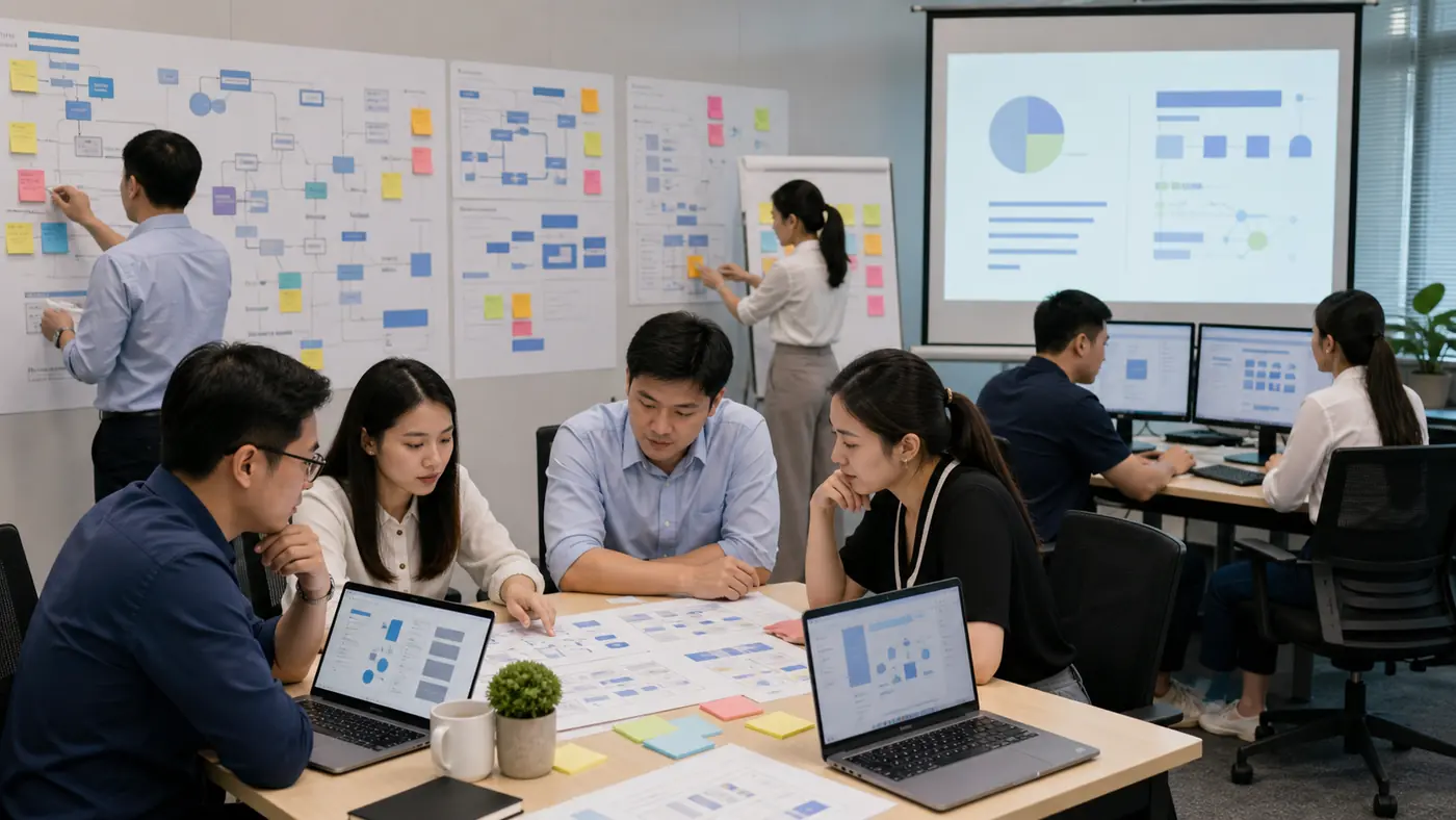 Quy trình triển khai hệ thống web trong doanh nghiệp