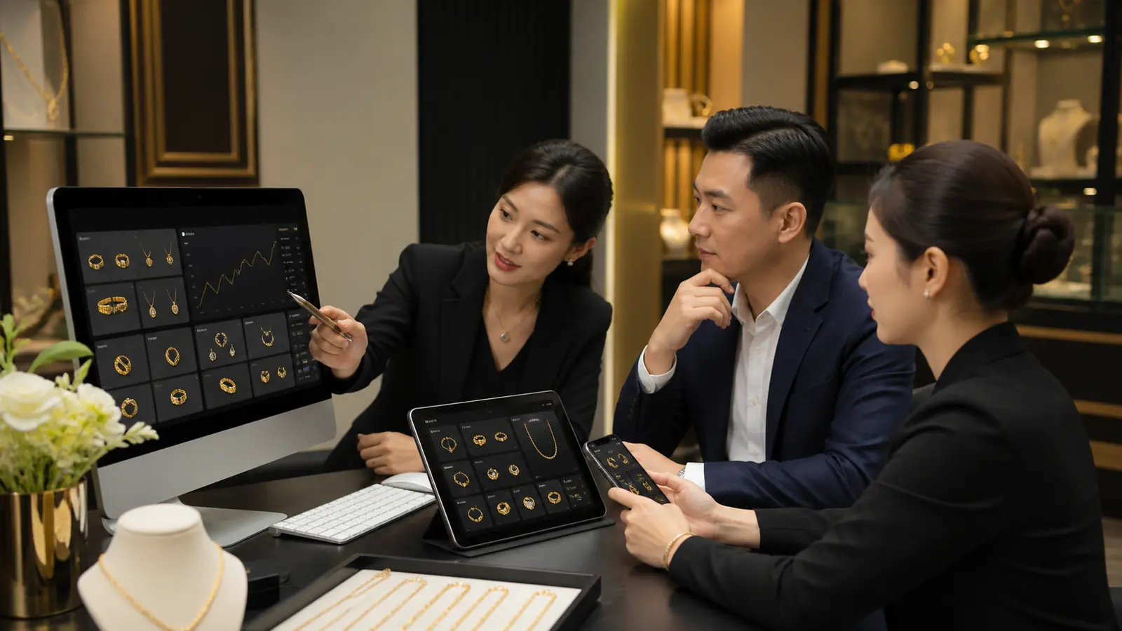 Kế hoạch website cho doanh nghiệp kinh doanh vàng