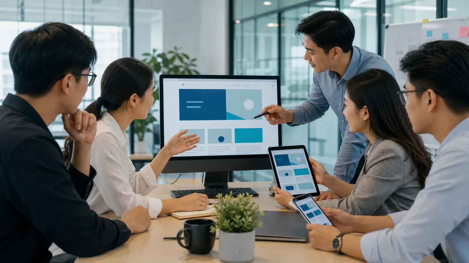Cấu trúc website doanh nghiệp theo module
