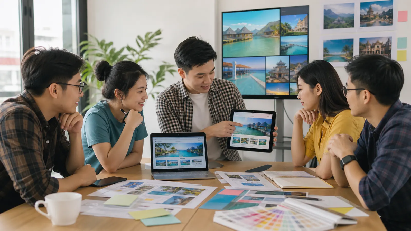 Case study website đặt tour trực tuyến