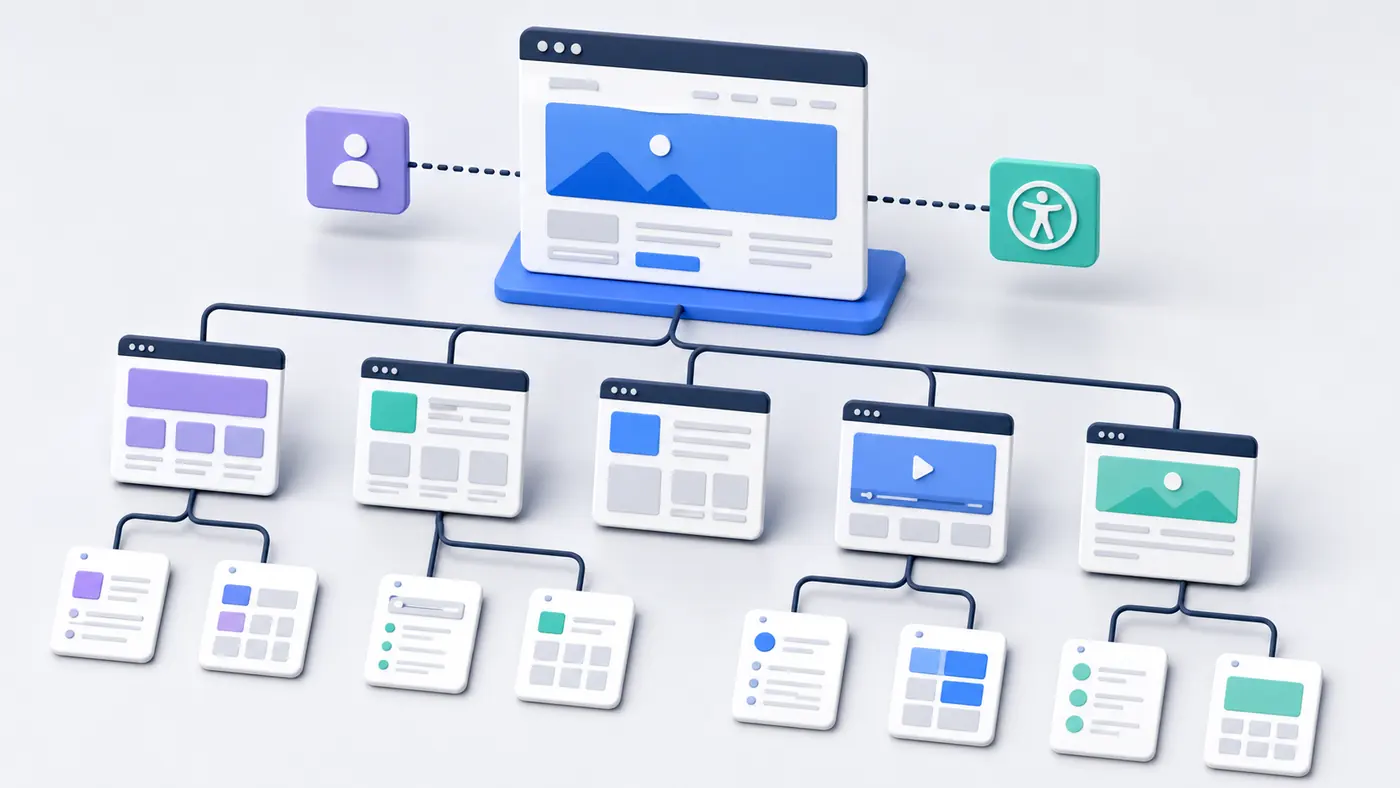 Sitemap và menu website công ty